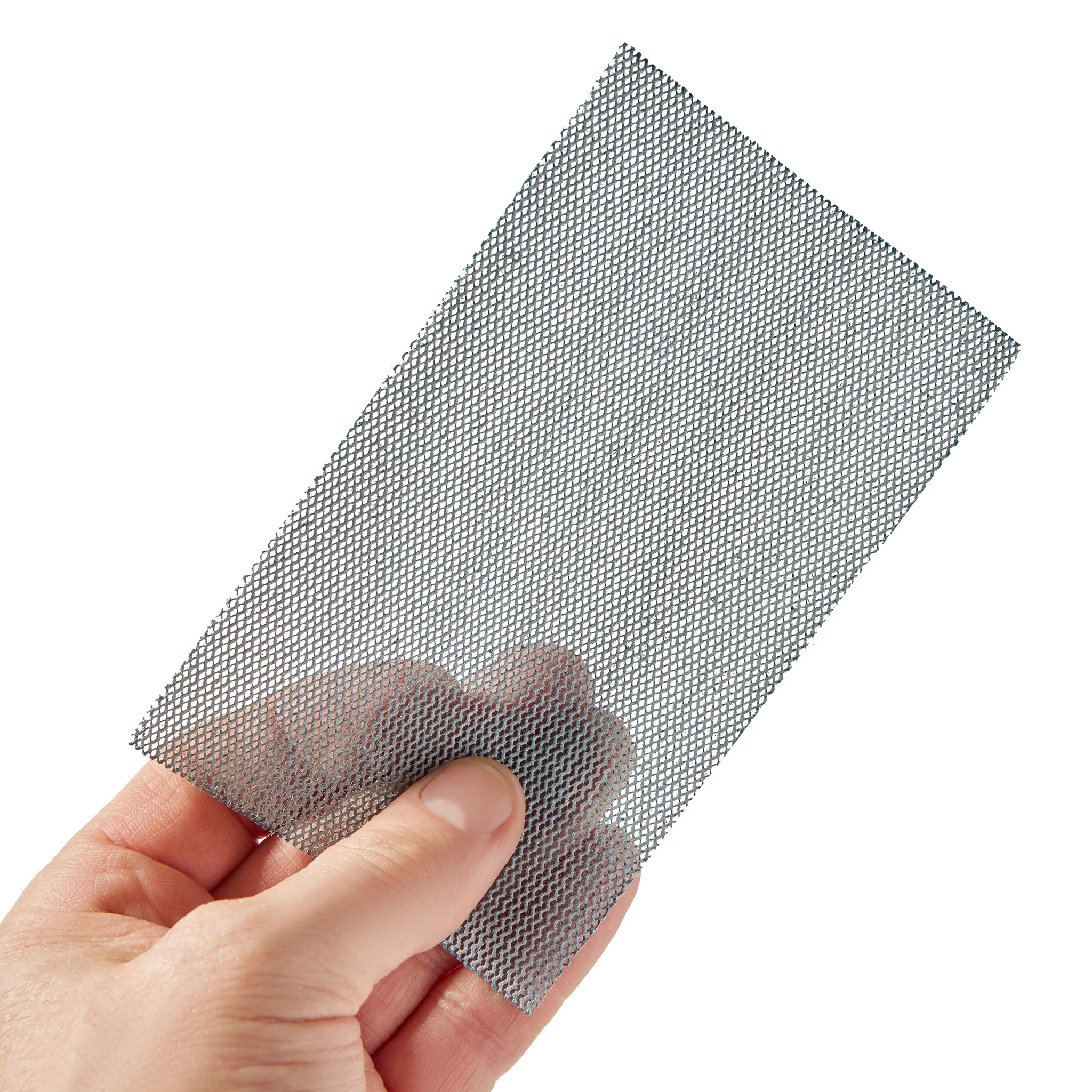 81mm x 133mm Net Abrasive Palm Sheets - Aluminium Oxide - Pack of 50 - Image 4