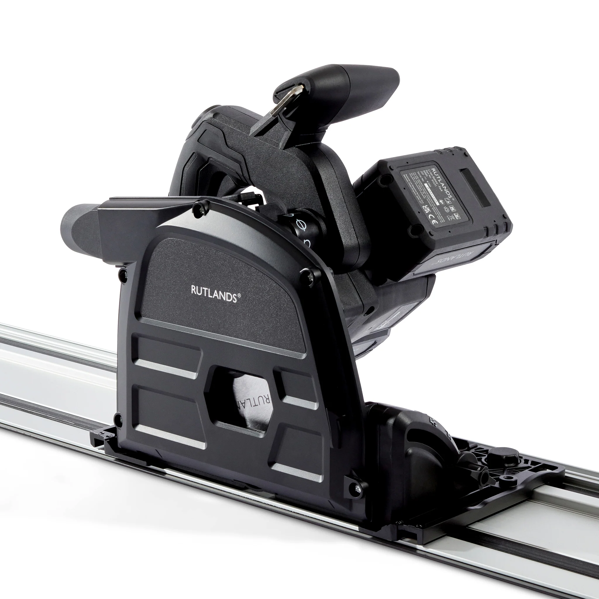 Brushless Cordless 40V Plunge Saw with 1.4m Guide Rail - Image 14