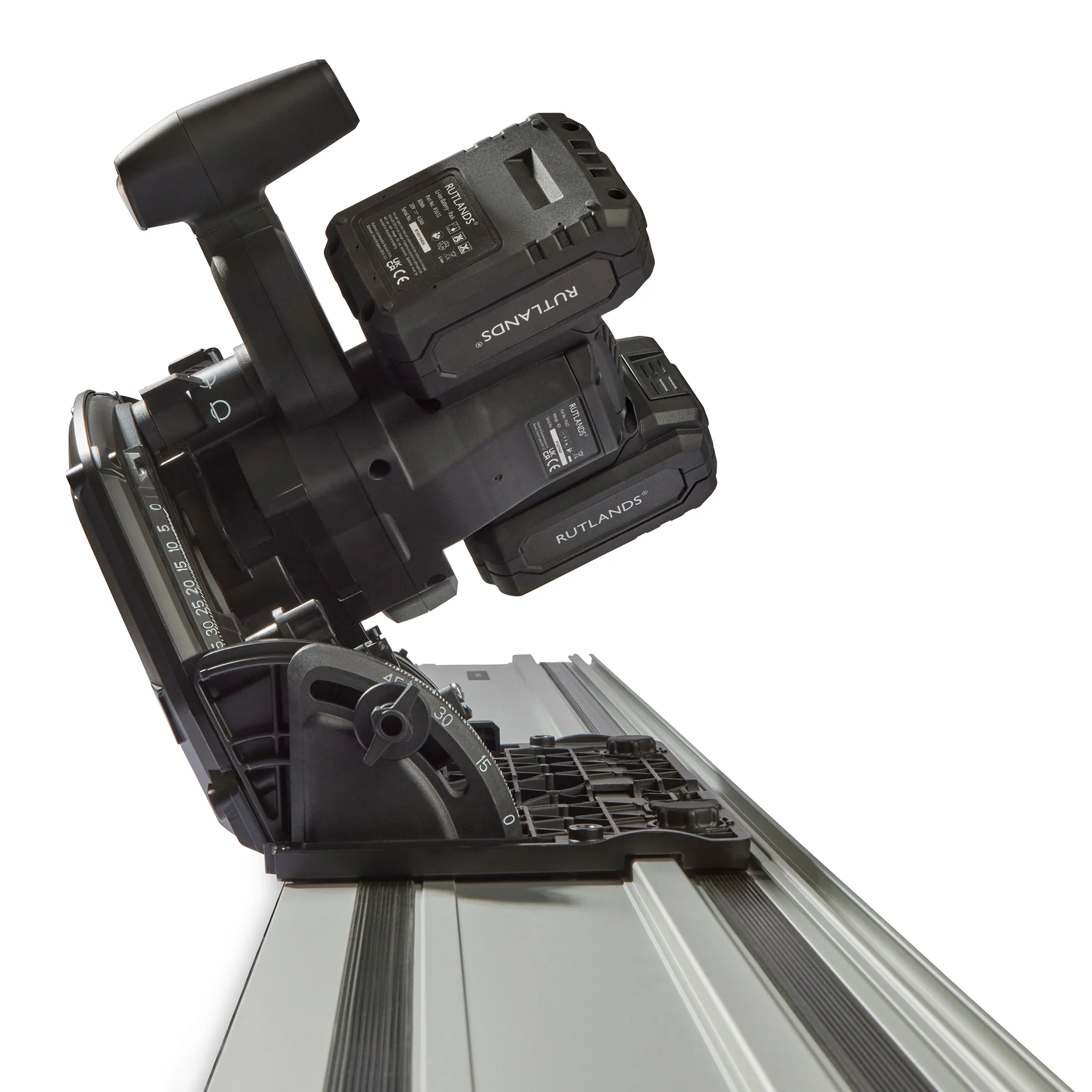 Brushless Cordless 40V Plunge Saw with 1.4m Guide Rail - Image 4