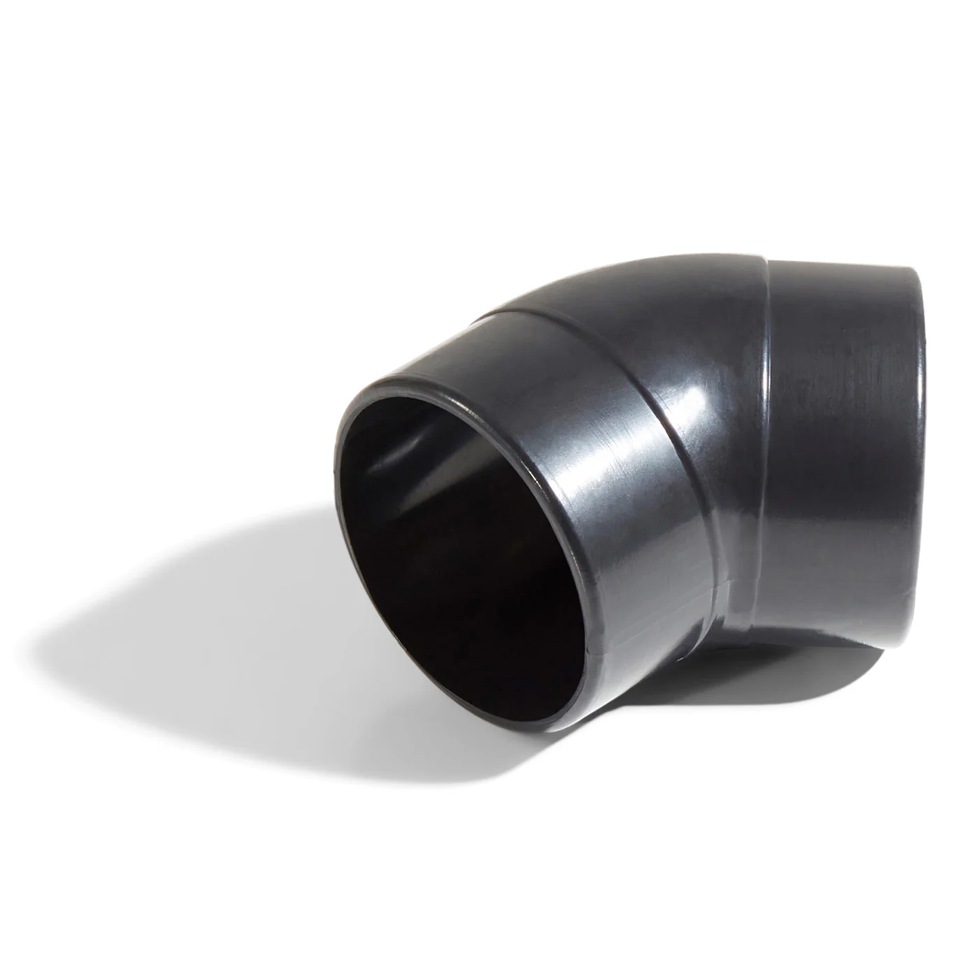 Dust Extraction Hose 45° Connector - 63mm to 63mm - Image 2