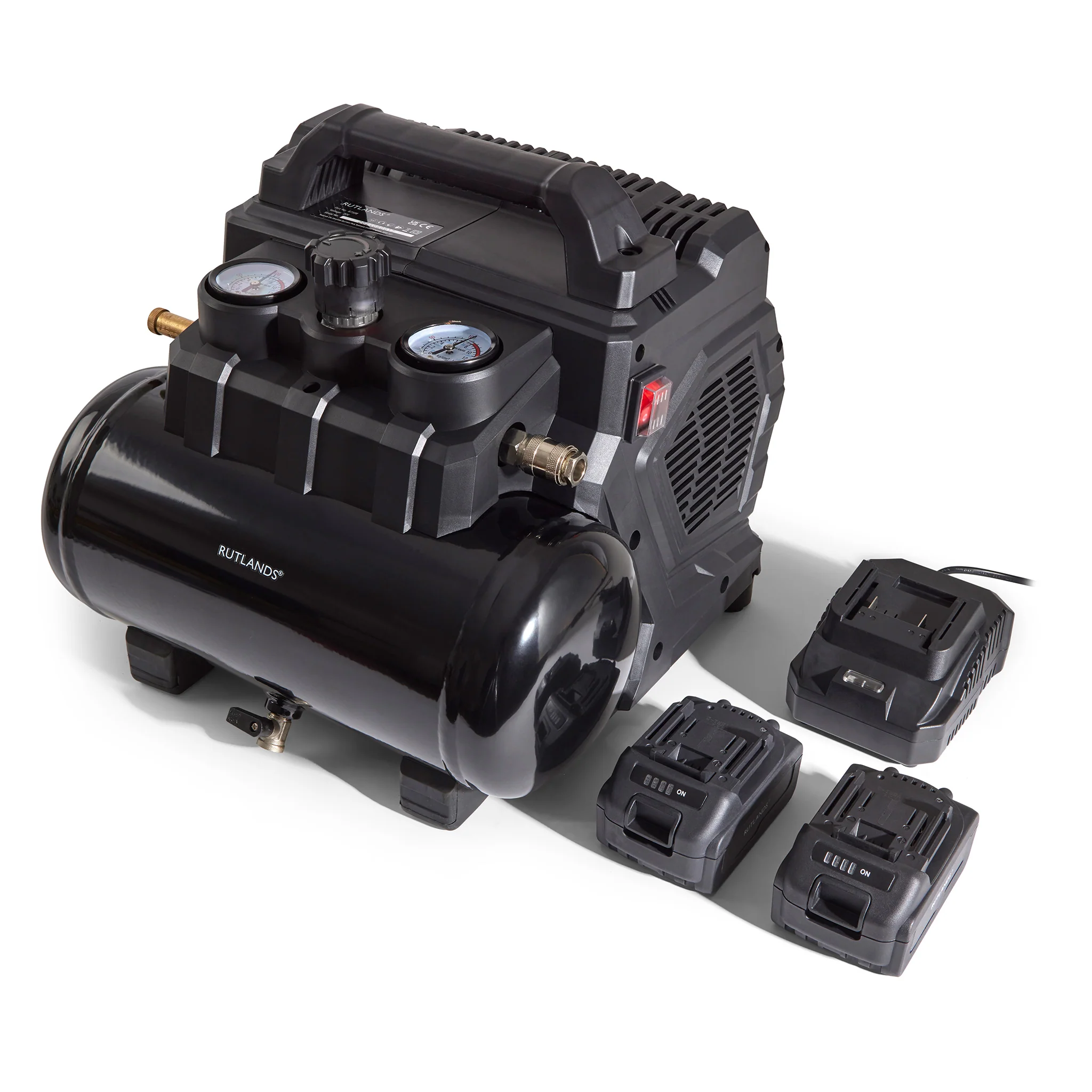 Finish Nailer 18 Gauge with Silent Cordless 20V Compressor - Image 5