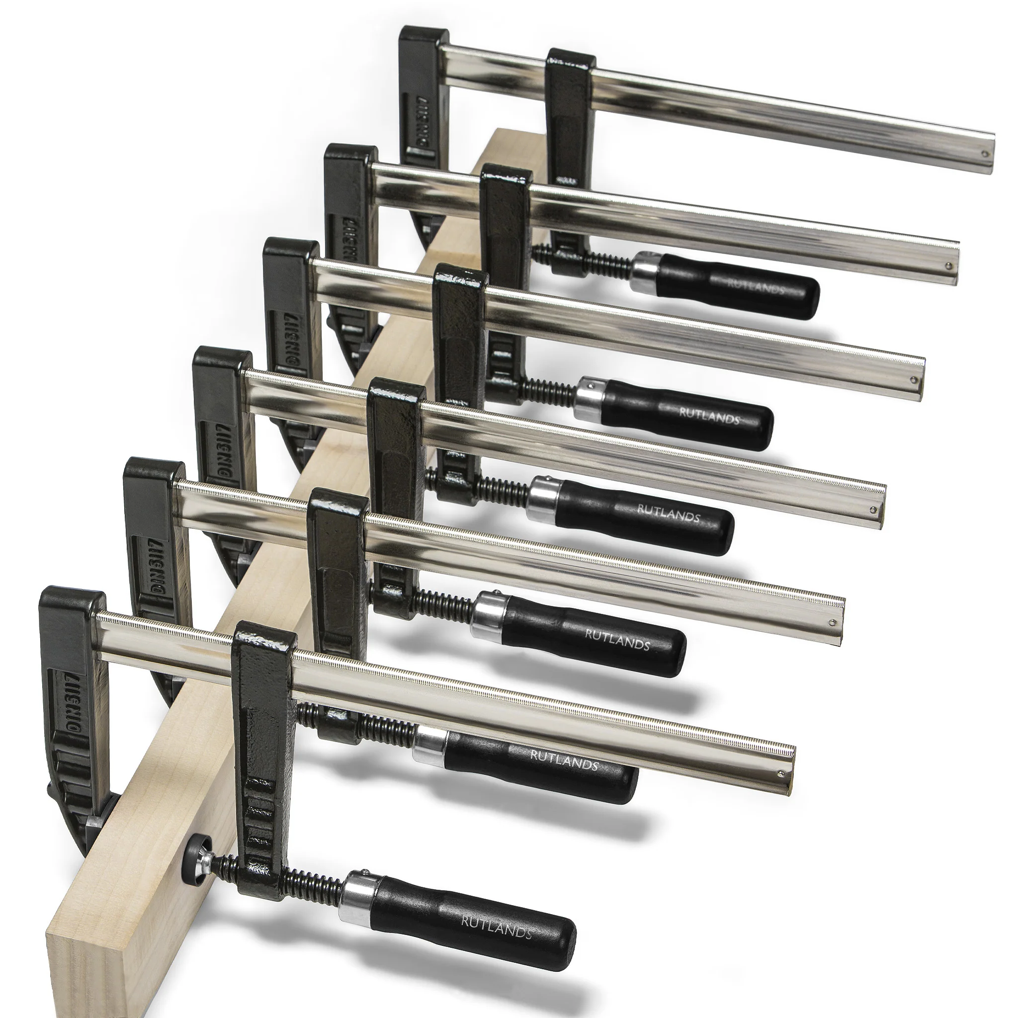 Malleable Iron F Clamps  - 300mm x 80mm - Pack of 10 - Image 4