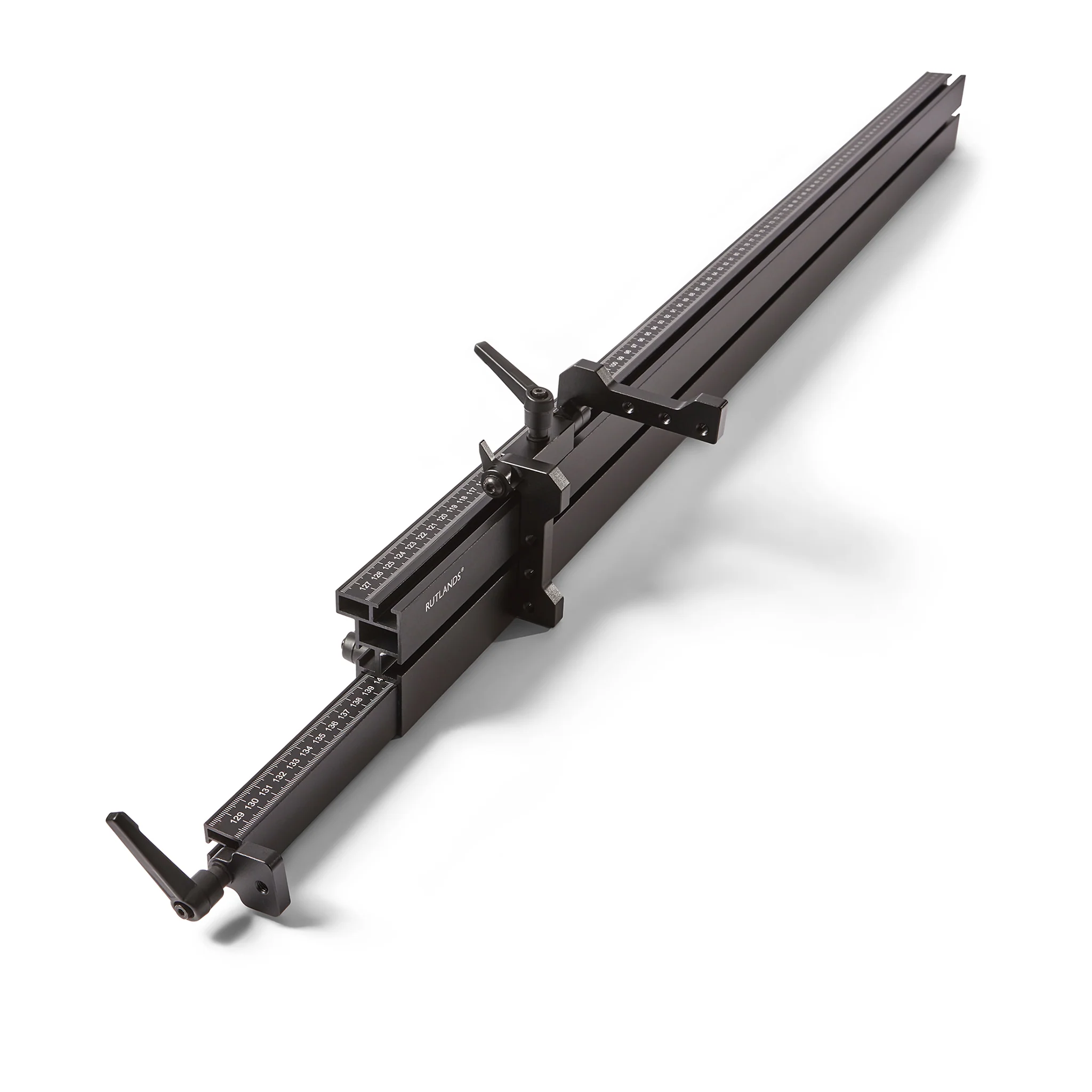 Extendable Mitre Saw Fence with Flip Stops - 2000mm - Left Handed