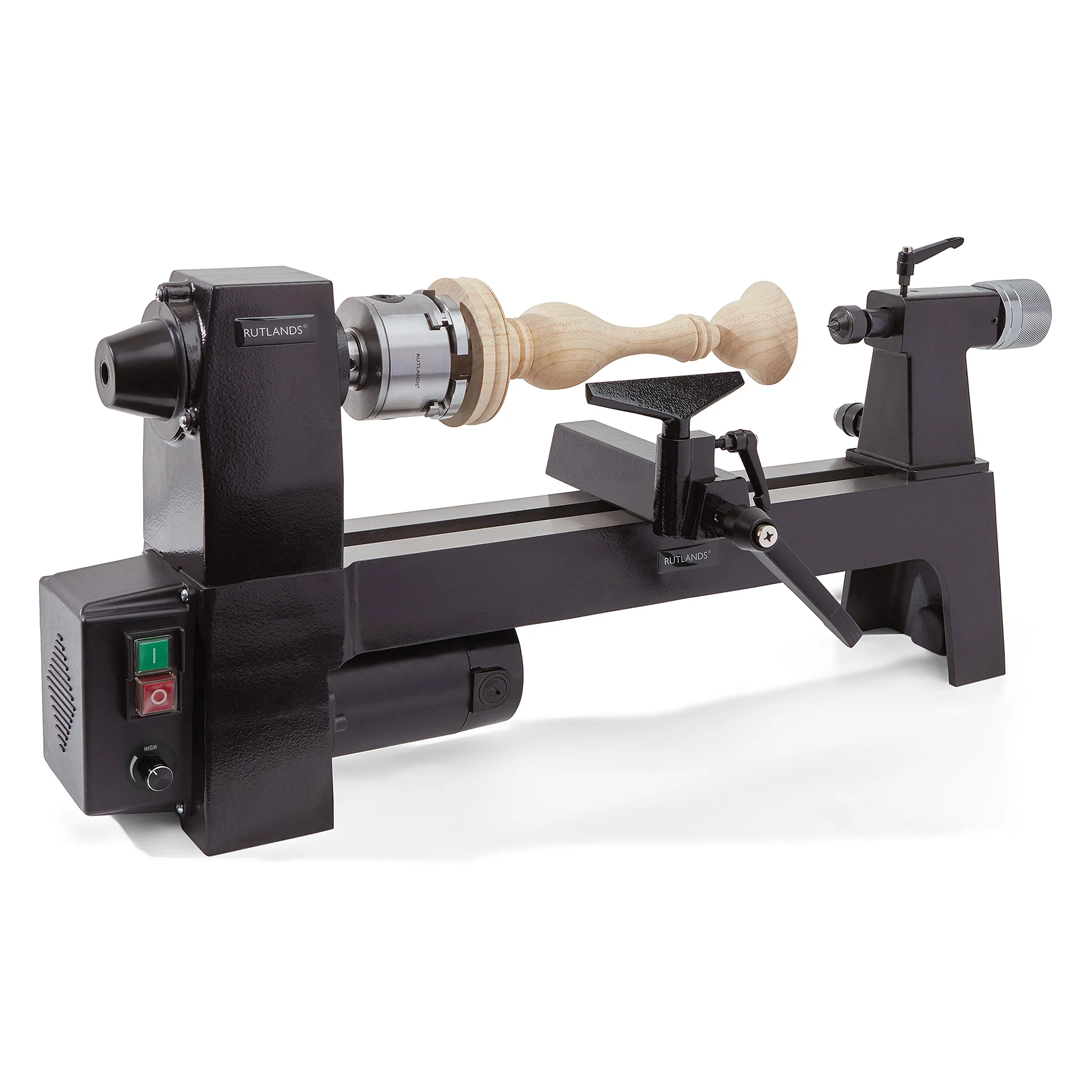 R4 Woodturning Lathe Variable Speed and Chuck - 203mm x 305mm - Image 4