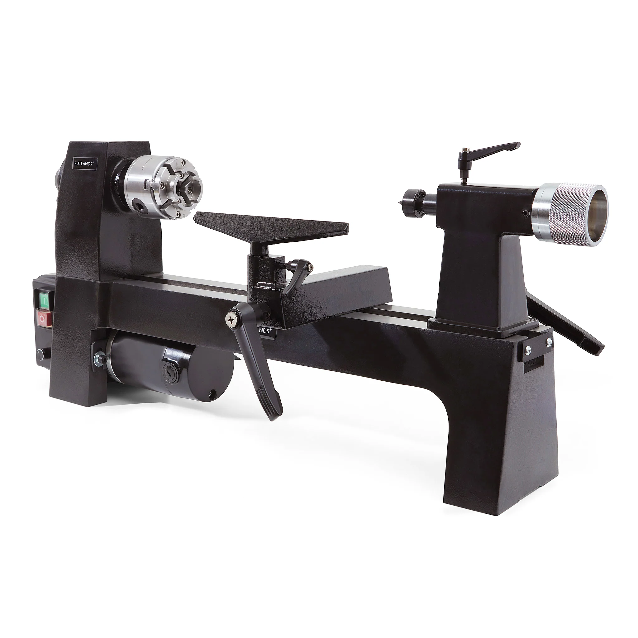 R4 Woodturning Lathe Variable Speed, Chuck and Tools - 203mm x 305mm - Image 3