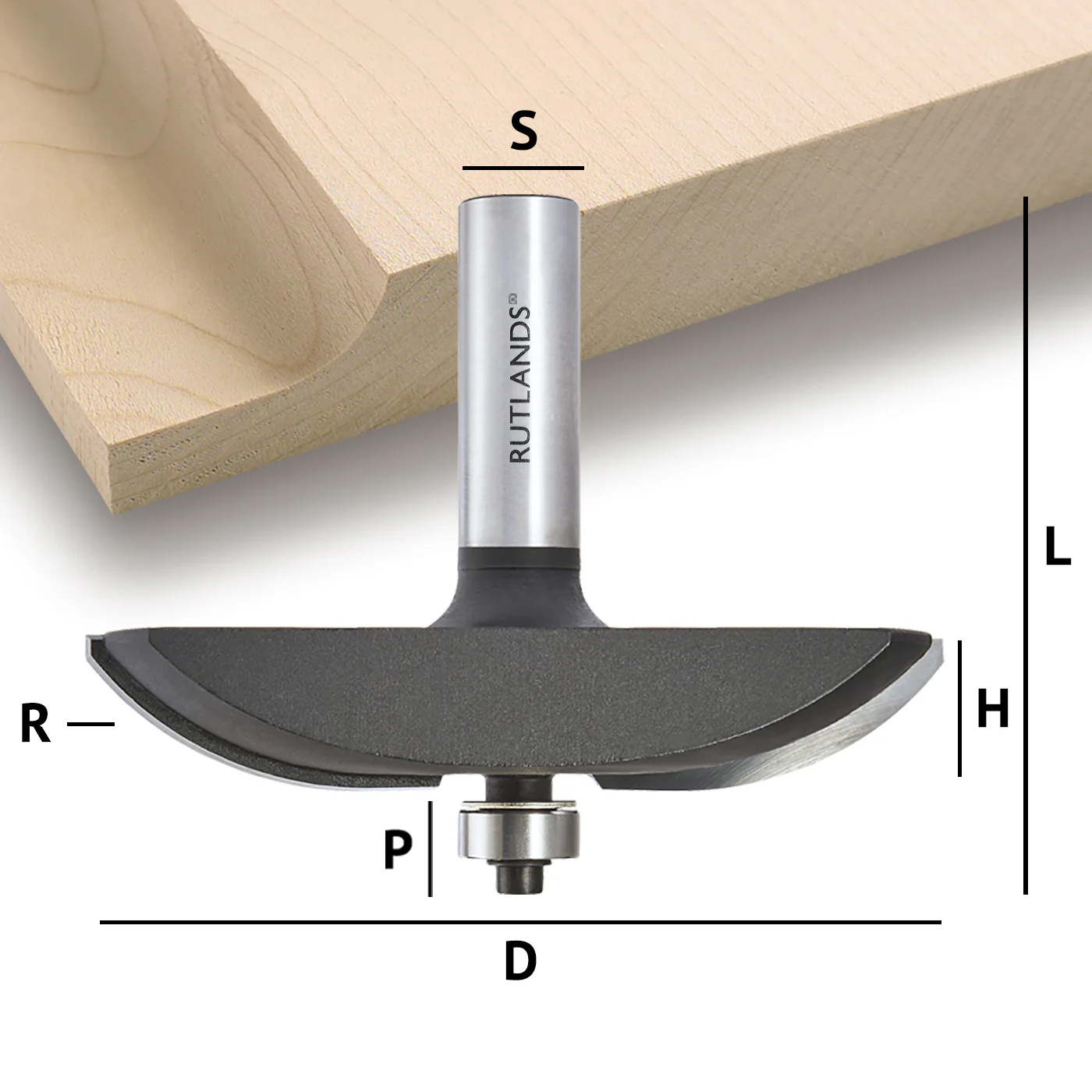 Router Bit Set - Raised Panel Door and Drawer - Roundover - Image 5